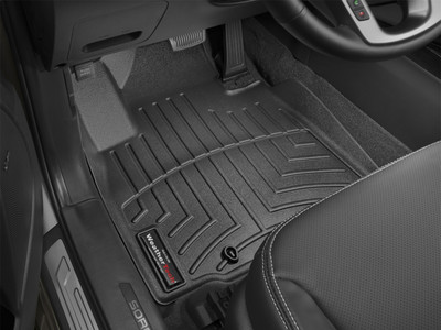 WeatherTech FloorLinerTM DigitalFit; Black; Front 445561