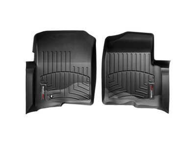 WeatherTech FloorLinerTM DigitalFit; Black; Front 440051
