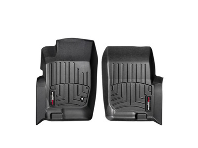 WeatherTech FloorLinerTM DigitalFit; Black; Front 440061