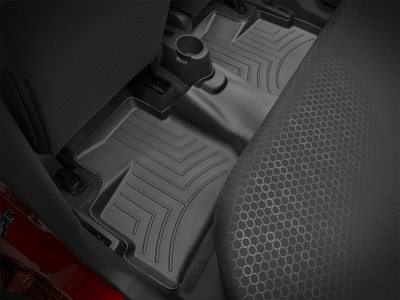 WeatherTech FloorLinerTM DigitalFit; Black; Rear 446002