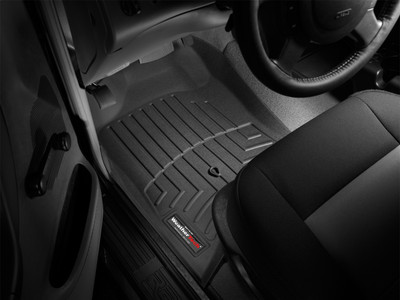 WeatherTech FloorLinerTM DigitalFit; Black; Front 440241