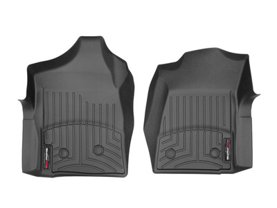 WeatherTech FloorLinerTM DigitalFit; Black; Front 440281