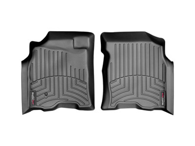 WeatherTech FloorLinerTM DigitalFit; Black; Front 440301