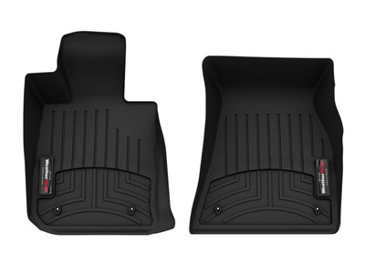 WeatherTech FloorLinerTM DigitalFit; Black; Front 4416731