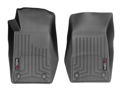 WeatherTech FloorLinerTM DigitalFit; Black; Front 446121
