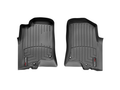 WeatherTech FloorLinerTM DigitalFit; Black; Front 440341
