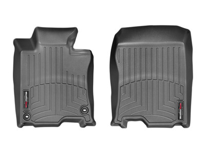 WeatherTech FloorLinerTM DigitalFit; Black; Front 446401