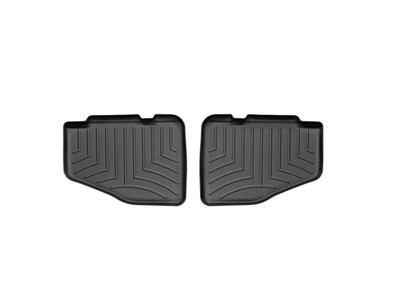 WeatherTech FloorLinerTM DigitalFit; Black; Rear; 2 Pieces 440422