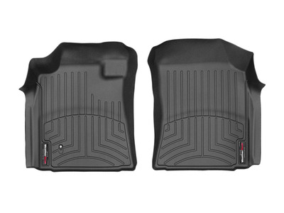 WeatherTech FloorLinerTM DigitalFit; Black; Front 440441