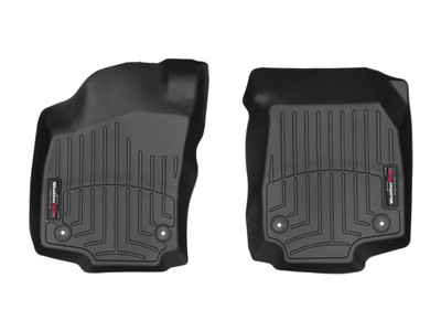WeatherTech FloorLinerTM DigitalFit; Black; Front 441951