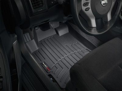 WeatherTech FloorLinerTM DigitalFit; Black; Front 441961