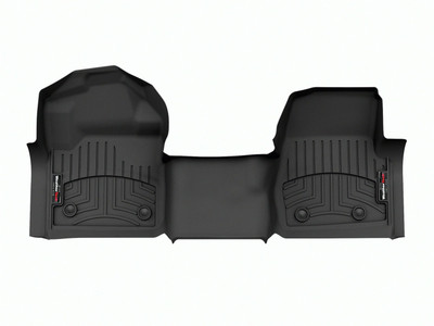 WeatherTech FloorLinerTM DigitalFit; Black; Front; Over The Hump 4410351