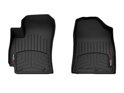 WeatherTech FloorLinerTM DigitalFit; Black; Front 4418381