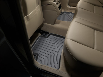 WeatherTech FloorLinerTM DigitalFit; Black; Rear 442102