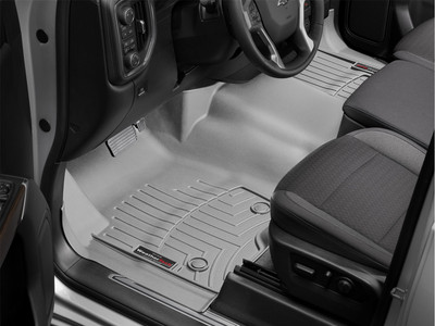 WeatherTech FloorLinerTM DigitalFit; Gray; Front; Over The Hump 4614911