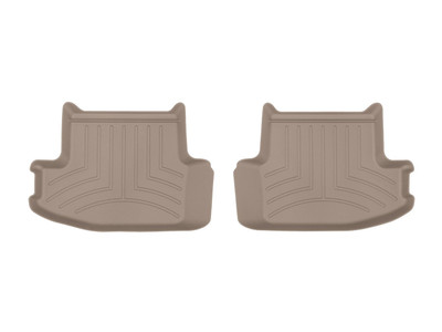 WeatherTech FloorLinerTM DigitalFit; Tan; Rear; 2 Piece 459375