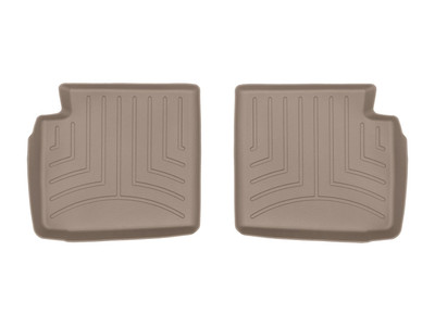WeatherTech FloorLinerTM DigitalFit; Tan; Rear; 2 Piece Liner 453692