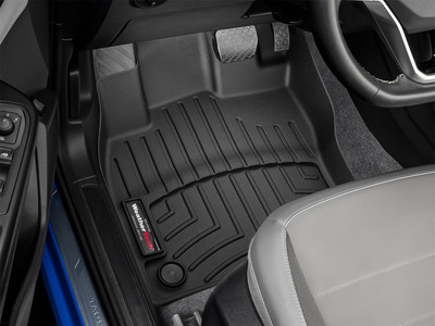 WeatherTech FloorLinerTM DigitalFit; Black; Front 4416631
