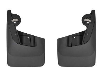 WeatherTech MudFlap No-Drill DigitalFit; Black 110183