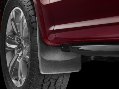 WeatherTech MudFlap No-Drill DigitalFit; Black 110044