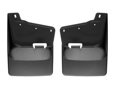 WeatherTech MudFlap No-Drill DigitalFit; Black 120118
