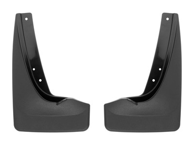 WeatherTech MudFlap No-Drill DigitalFit; Black 120123