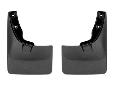 WeatherTech MudFlap No-Drill DigitalFit; Black 120156