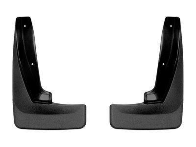WeatherTech MudFlap No-Drill DigitalFit; Black 120143