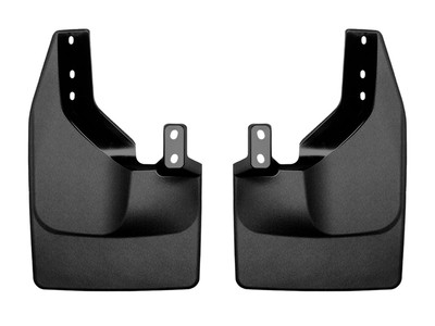 WeatherTech MudFlap No-Drill DigitalFit; Black 120140