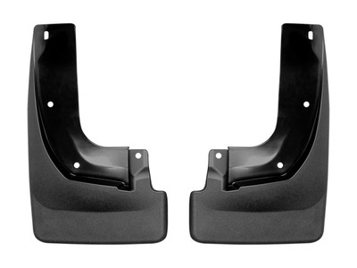 WeatherTech MudFlap No-Drill DigitalFit; Black 110136