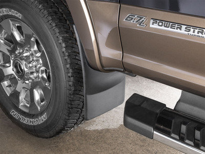 WeatherTech MudFlap No-Drill DigitalFit; Black 110066