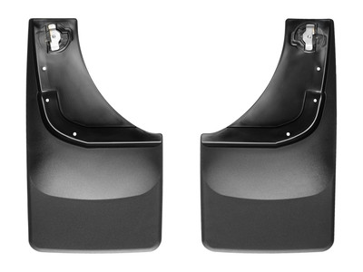 WeatherTech MudFlap No-Drill DigitalFit; Black 120002
