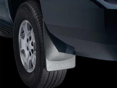 WeatherTech MudFlap No-Drill DigitalFit; Black 120004