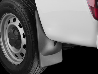 WeatherTech MudFlap No-Drill DigitalFit; Black 120032