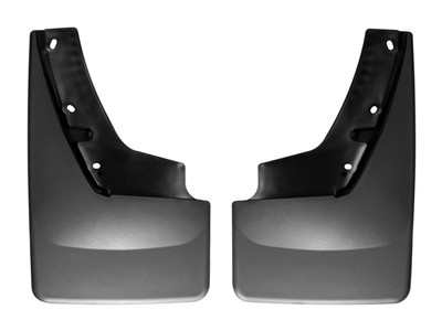 WeatherTech MudFlap No-Drill DigitalFit; Black 120048