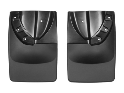 WeatherTech MudFlap No-Drill DigitalFit; Black 120055