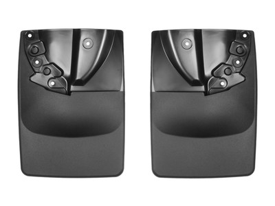WeatherTech MudFlap No-Drill DigitalFit; Black 120056
