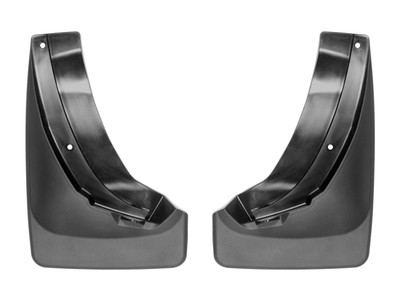 WeatherTech MudFlap No-Drill DigitalFit; Black 120063