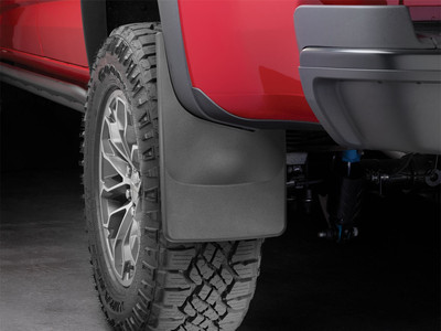 WeatherTech MudFlap No-Drill DigitalFit; Black 120085