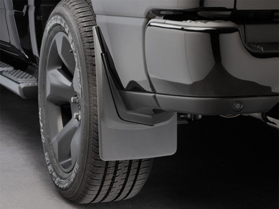 WeatherTech MudFlap No-Drill DigitalFit; Black 120093