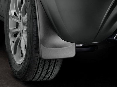 WeatherTech MudFlap No-Drill DigitalFit; Black 120095