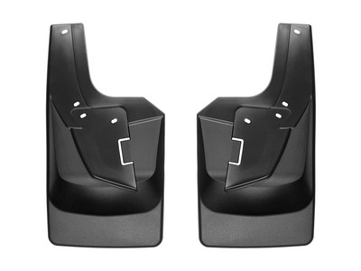 WeatherTech MudFlap No-Drill DigitalFit; Black 120109