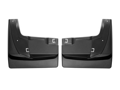 WeatherTech MudFlap No-Drill DigitalFit; Black 120110