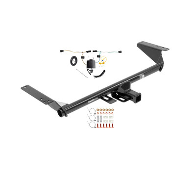 2021-2024 Chrysler Pacifica Draw-Tite Class 3 Trailer Hitch, 2 Inch Square Receiver Bundle w/ Plug-n-Play T-One Wiring Harness