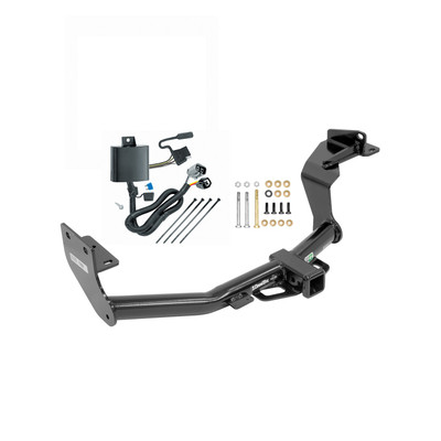 2016-2020 KIA Sorento w/V6 Engine Draw-tite Class 3 Trailer Hitch, 2 Inch Square Receiver Bundle w/ Plug-n-Play T-One Wiring Harness