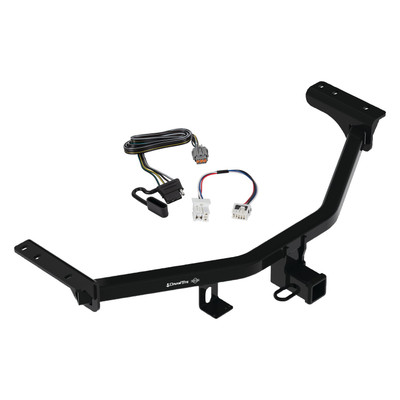 2022-2024 Nissan Pathfinder Draw-Tite Class 4 Trailer Hitch, 2 Inch Square Receiver Bundle w/ Plug-n-Play T-One Wiring Harness