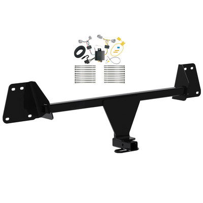 2018-2022 Toyota C-HR Draw-tite Class 1 Trailer Hitch, 1-1/4 Inch Square Receiver Bundle w/ Plug-n-Play T-One Wiring Harness