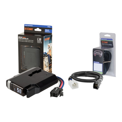 2003-2025 Toyota Sequoia  CURT TriFlex NEXT Proportional Motion-Sensing Trailer Brake Controller for 1-4 Axles #51146