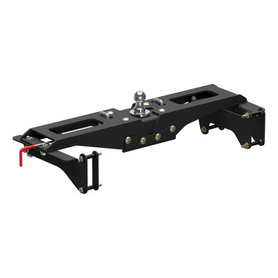 CURT 60704 PowerHaul Double Lock Gooseneck Hitch, Fits Select Chevrolet Silverado 2500 HD, 3500 HD, GMC Sierra 2500 HD, 3500 HD