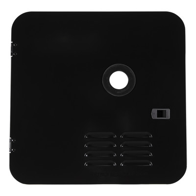 Girard RV Water Heater Door Installation Kit - 10-Gallon, Black #2GWHDAS10B